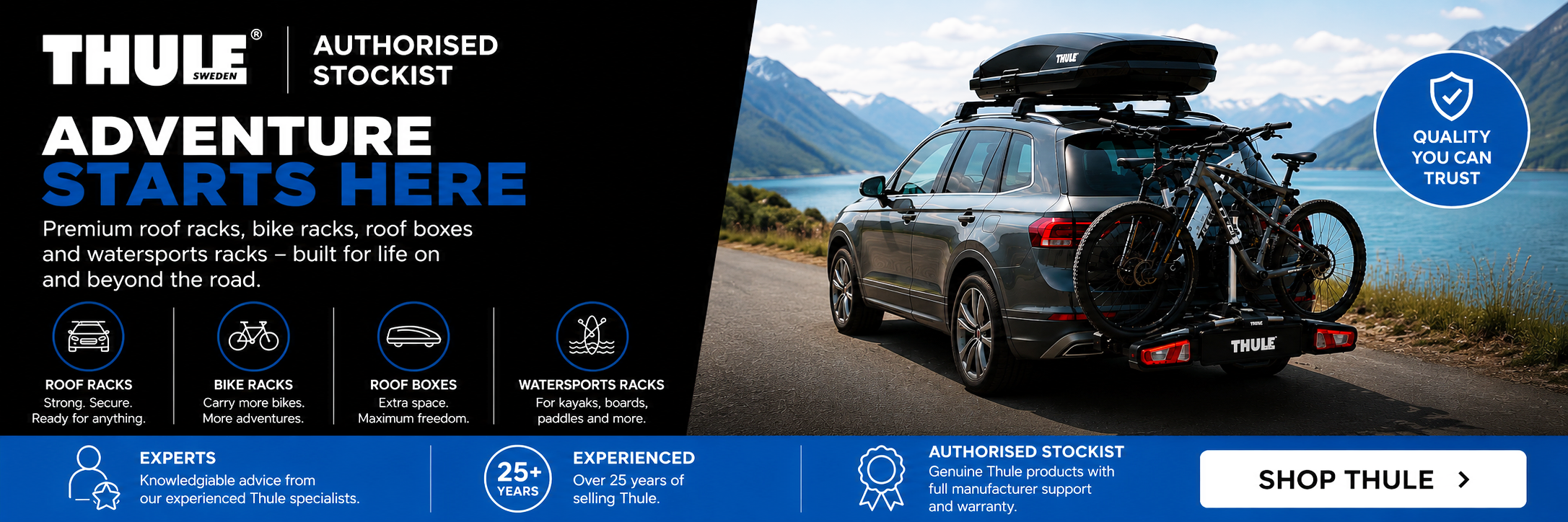 Thule stockist in Devon