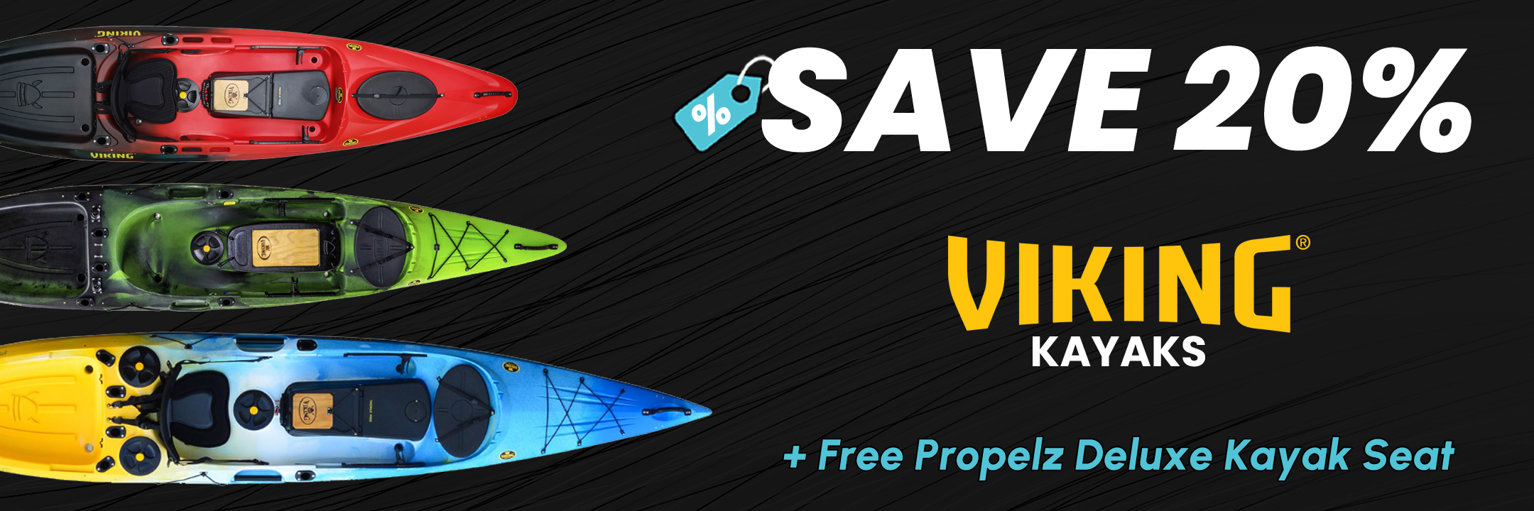 Save 20 On Viking Fishing Kayaks