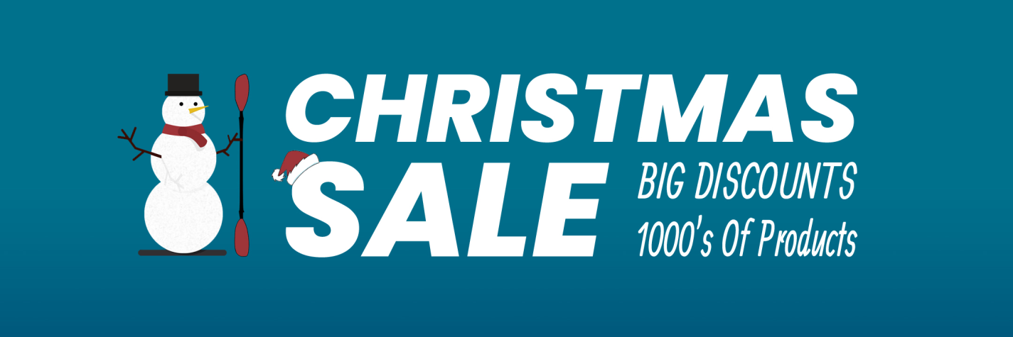 Thousands of products on sale in our Christmas Sale here at Kayaks & Paddles