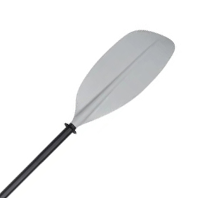 Length and feather adjustable high angle paddle with carbon shaft