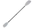 Polypropylene blades on a length adjustable carbon shaft