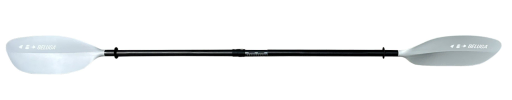 Polypropylene blades on a length adjustable carbon shaft