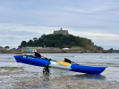 Transporting Tandem Kayak with Railblaza C-Tug Trolley