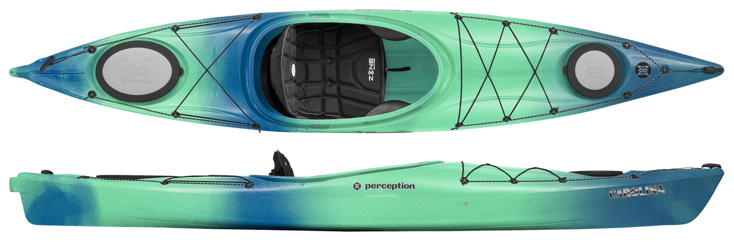 perception carolina recreational tourer kayak