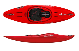 Dagger Axiom 6.9 Kids Kayak in red