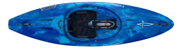 Dagger Axiom 6.9 child kayak in Blue Smoke
