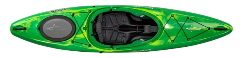Dagger Katana crossover kayak in Green Smoke