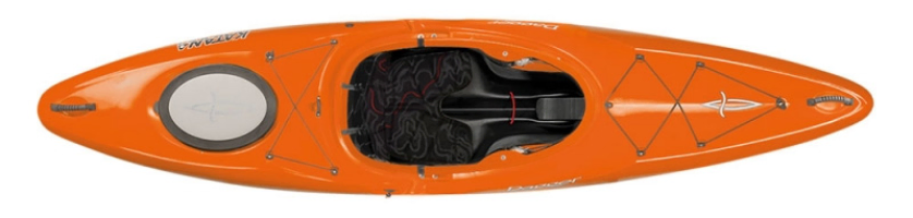 Dagger Katana Action kayak in Orange