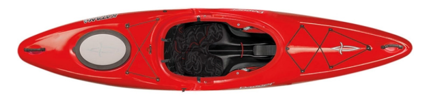 Dagger Katana crossover kayak in Red