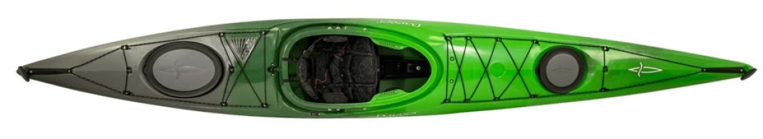 Dagger Stratos playful touring kayak Green Mist