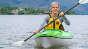 Stable and easy to paddle on flat waters