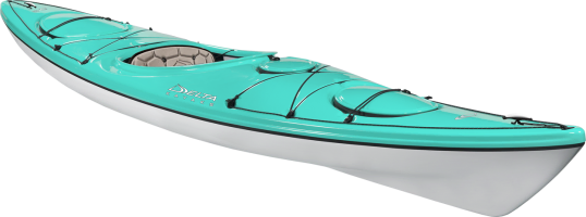 Delta 12.10 stable kayak in coastal teal limited edition