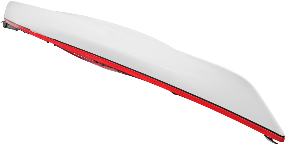 Delta 15.5GT showing the shallow V hull design