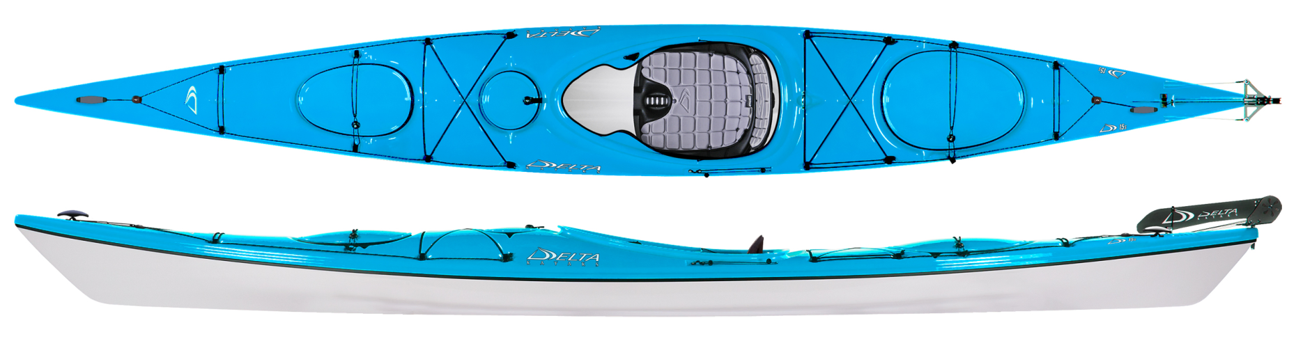 Delta 15S lightweight responsive performance kayak