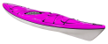 Delta 12.10 Touring Kayak in Purple Colour Swatch