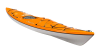 Delta Kayaks 14 in Sunset Orange lightweight touring kayak with skeg Colour Swatch