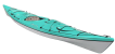 Delta 15 S lightweight tourer in limited edition Coastal Teal Colour Swatch