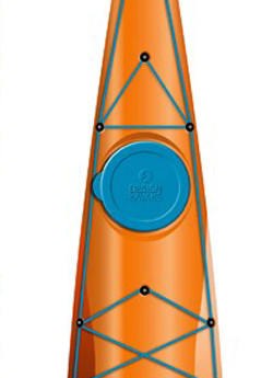 Design Kayaks 26cm Round Hatch Cover
