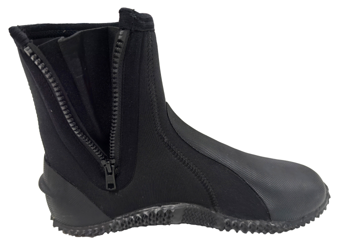Enigma Boots with Zip Garter
