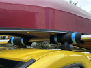 Enigma Watersports Canoe Pads on Thule Pro Bars