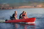 Cruising with an outboard on the Gumotex Ruby XL