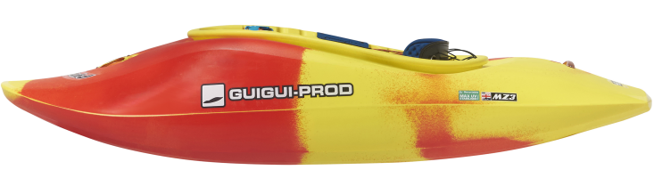 Pyranha Helectron Playboat Kayak - Lava Blast