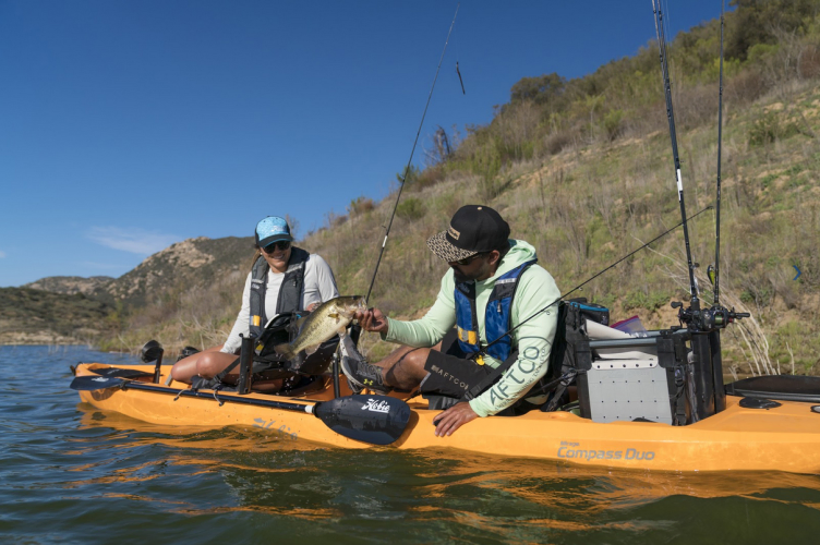 hobie compass duo set up for fishing 