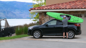Delta 10 AR is lightweight for car top loading on a roof rack