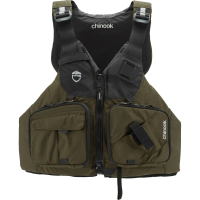 NRS Chinook PFD in Bark Green