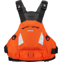 NRS Ninja Offshore sea kayaking buoyance aid in Flare colour