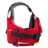 NRS Vector PFD Side View triple buckles and rescue belt