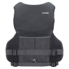 NRS Wrangler Fishing PFD rear view showing raised floatation panel