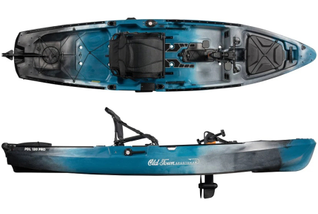 Old Town Sportsman 120 PDL Pro Angling Kayak ideal for big waters