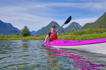 Lake kayaking with a Delta 14 kayak