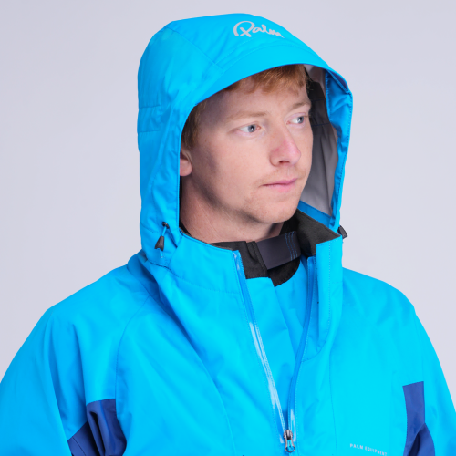 Palm Chinook Jacket showing storm hood