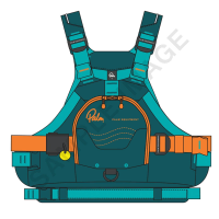 Palm Riff Rescue PFD in Pine