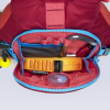 Large Clamshell Pocket with tie off loops