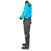 Side view showing pre bent arms