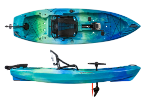 Perception Crank 10 PDL sit on top kayaks