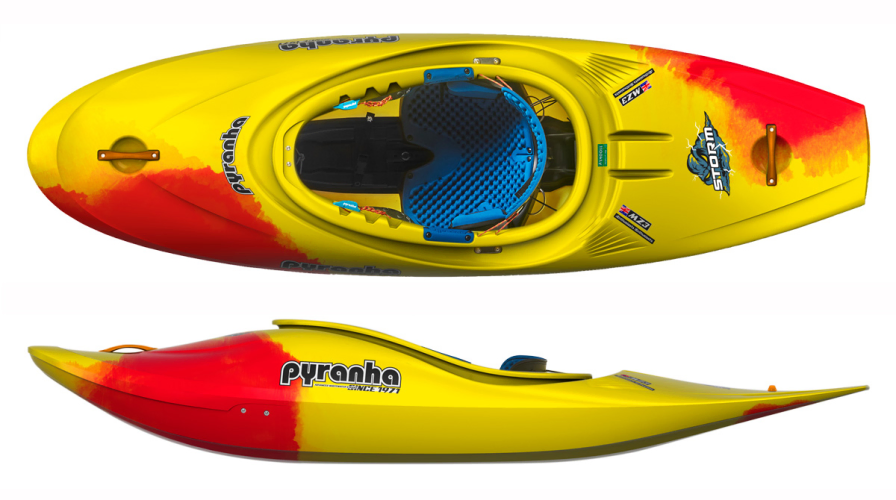 Pyranah Storm a shorter, sharper half slice for paddler who want to throw down 