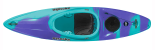 Pyranha Ion white water kayak in Purple Mint Colour Swatch
