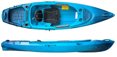 Riot Bayside 10 Stable easy to paddle open cockpit kayak