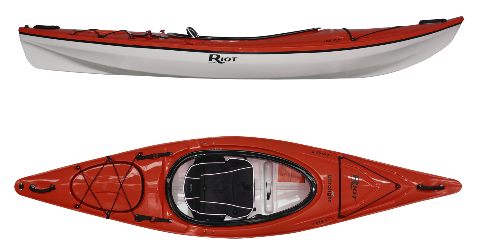 Riot Intrigue ultralight compact touring kayak 