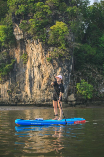 Paddling the StarBoard iGo One