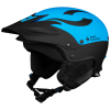 Sweet Rocker Paddlesports Helmet with Visor Neon Blue