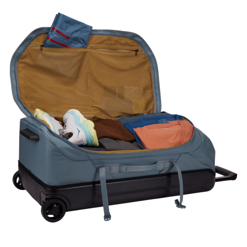 Rolling Chasm Duffel lie-flat easy load design