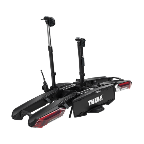 Epos 2 premium towbar mounted bike carrier for two bikes