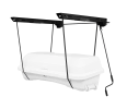 Multilift 2 is ideal for lowering cargo boxes onto towbar level platforms