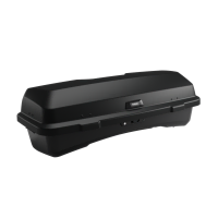 Santu Cargo Box for mounting on Thule premium towbar bike carriers