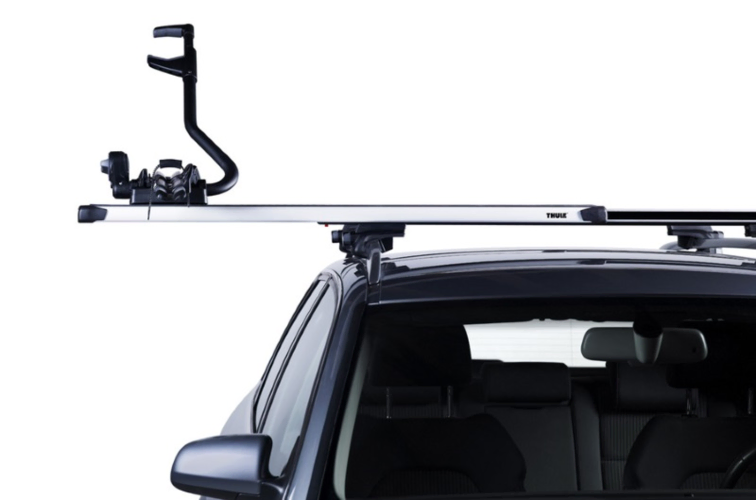 Thule SlideBars - Bar Extended for Easy Loading